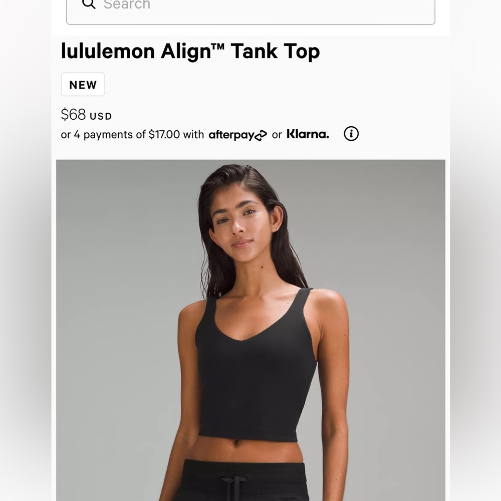Lululemon Align Tank